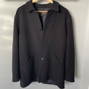 Ermenegildo Zegna Mens Wool/Cashmere Coat